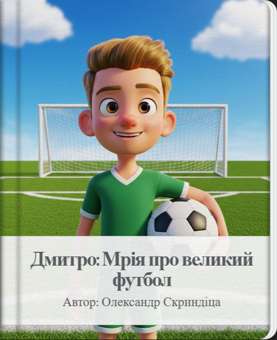 Обкладинка: Дмитро. Мрія про великий футбол