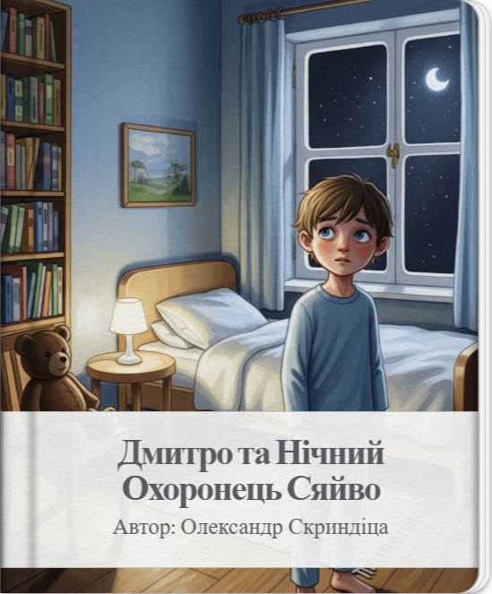 Обкладинка: Дмитро та нічний охоронець Сяйво