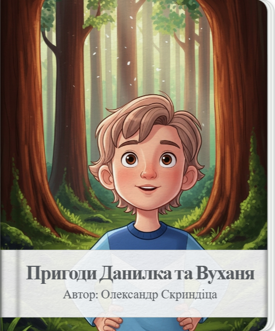 Обкладинка: Пригоди Данилка та Вуханя